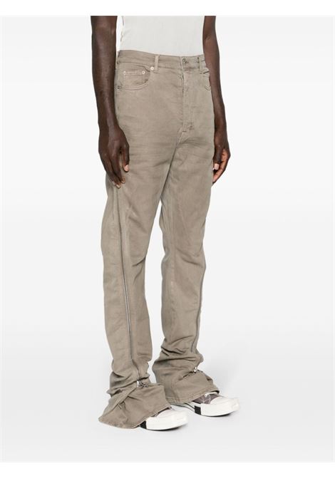 Jeans svasati Bolan Banana con vita alta in grigio - uomo RICK OWENS DRKSHDW | DU01D1363SCF08